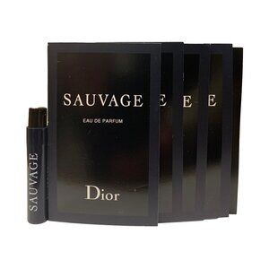 Christian Dior 4 Piece Sauvage Eau De Parfum Sample Spray 1ml each